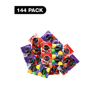 EXS Mixed Flavoured - Condoms - 144 Pieces