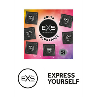 EXS Jumbo - Condoms - 24 Pieces