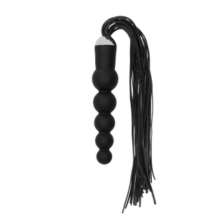 Whip with Curved Silicone Dildo