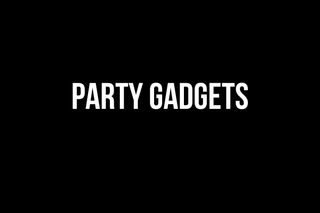 Party Gadgets collection banner