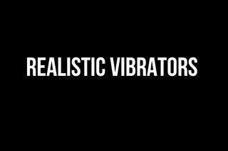 Realistic Vibrators collection banner