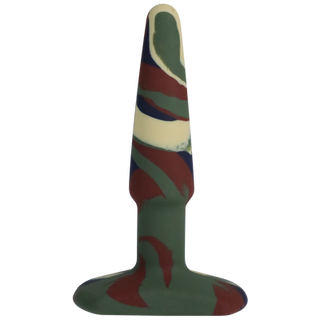 Groovy - Silicone Anal Plug - 4 / 10 cm - Camouflage