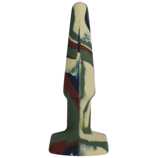 Groovy - Silicone Anal Plug - 4 / 10 cm - Camouflage