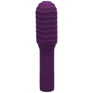 Elite - Mini Vibrator with Interchangeable Attachment - 4 / 10 cm