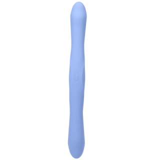 Duet - Double Ended Vibrator with Wireless Remote - Periwinkle