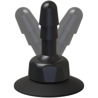 Deluxe 360 Swivel - Butt Plug with Suction Cup - 2 Pieces