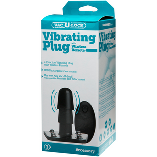 Vibrating Plug with Wireless Remote Control