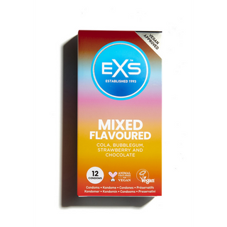 EXS Mixed Flavored - Condoms - 12 Pieces