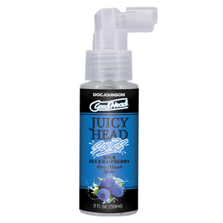 Juicy Head - Dry Mouth Spray - Sour Blue Raspberry - 2 fl oz / 60 ml