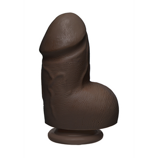 Fat D - Realistic FIRMSKYN Dildo with Balls - 6 / 15 cm