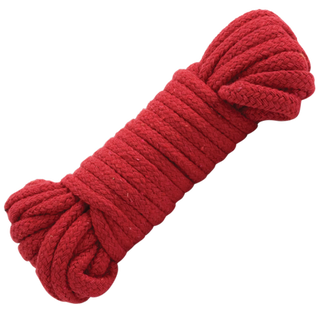 Japanese Cotton Bondage Rope - Red