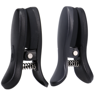 Vibro Grippers - Vibrating Nipple Clamps with Case - Black