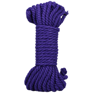 Bind and Tie - 6 mm Hemp Bondage Rope - 30 ft - Violet