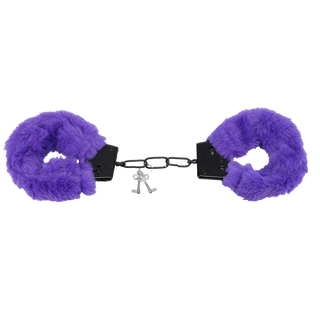 Fluff Cuffs - Purple