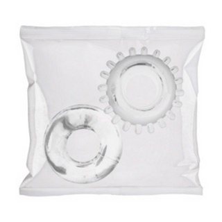 2 Pack C-Ring Set - Bulk Refill 50 Pieces - Clear