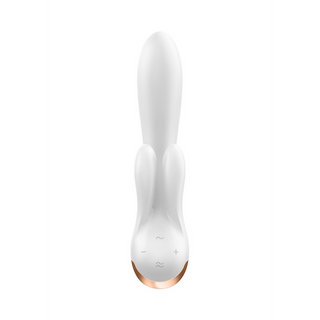 Double Flex - Rabbit Vibrator - White