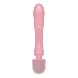 Triple Lover - Hybrid Wand Vibrator - Pink