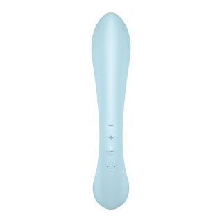 Triple Oh - Rabbit Vibrator - Light Blue