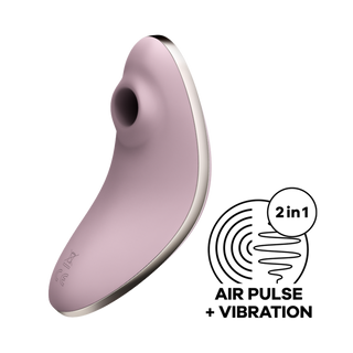 Vulva Lover 1 - Double Air Pulse Vibrator - Violet