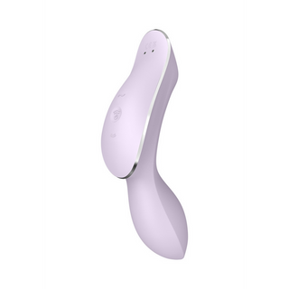 Curvy Trinity 2 - Insertable Air Pulse Vibrator - Violet