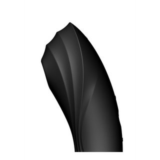 Curvy Trinity 4 - Insertable Air Pulse Vibrator - Black