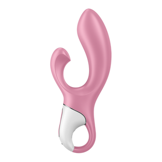 Air Pump Bunny 2 - Inflatable Rabbit Vibrator - Light Red