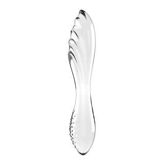 Dazzling Crystal 1 - Glass Dildo - Transparent