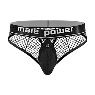 Cock Ring Thong - L/XL - Black