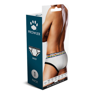 Oversized Paw Brief - L - White