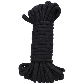 Cotton Rope - 32 ft - Black