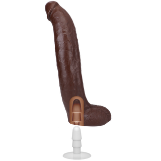 Brickzilla - Realistic ULTRASKYN Dildo - 13 / 33 cm - Chocolate