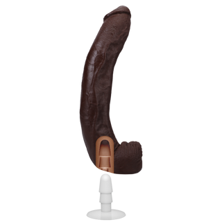 Dredd - Realistic ULTRASKYN Dildo - 13.5 / 34 cm - Chocolate