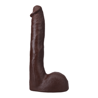 Pressure - Realistic ULTRASKYN Dildo - 10 / 25 cm - Chocolate