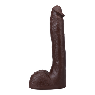 Pressure - Realistic ULTRASKYN Dildo - 10 / 25 cm - Chocolate