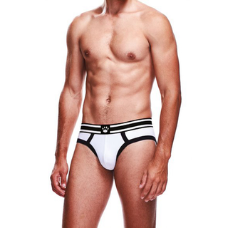 Brief - XXL - White/Black