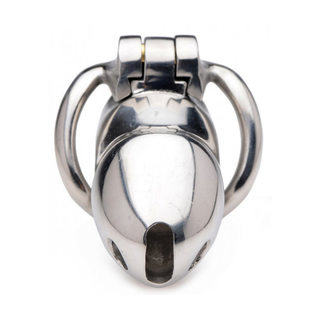 Rikers 24-7 - Stainless Steel Locking Chastity Cage