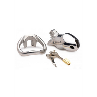 Rikers 24-7 - Stainless Steel Locking Chastity Cage