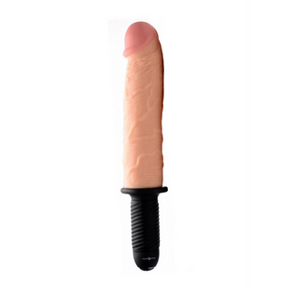 Onslaught - XXL Vibrating Dildo Thruster