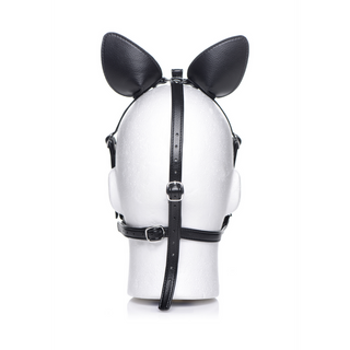 Dark Horse - Pony Head Harness with Silicone Bit