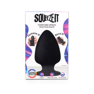 Squeezable Anal Plug - Medium