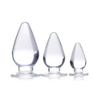 Triple Cones - Anal Plug Set - 3 Pieces