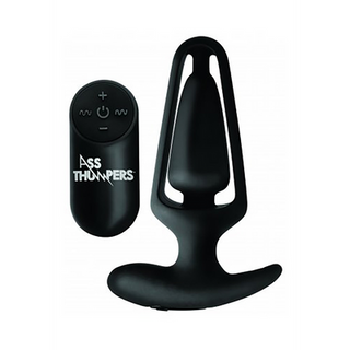 Hollow Anal Plug with Remote Control and 7 Speeds