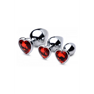 Red Heart - Butt Plug Set