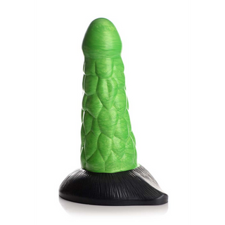 Radioactive Reptile - Thick Scaly Silicone Dildo