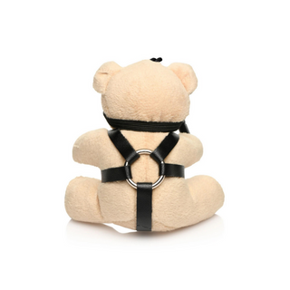 BDSM Teddy Bear Keychain - Tan