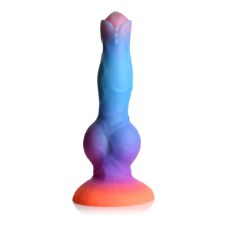 Space Cock - Glow in the Dark - Silicone Alien Dildo