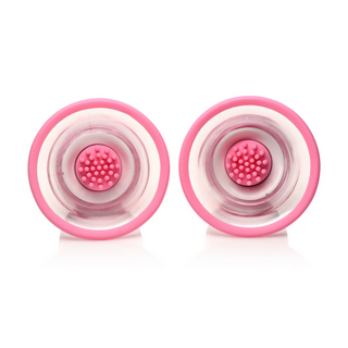 Rotating Silicone Nipple Suckers with 2 Attachments