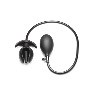 Bad Buoy Anchor - Inflatable Silicone Anal Plug - Black