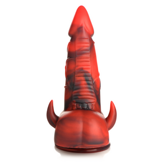 Horny Devil - Demon Silicone Dildo - Red