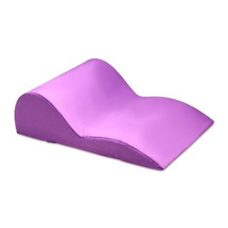 Contoured Love Cushion - Purple